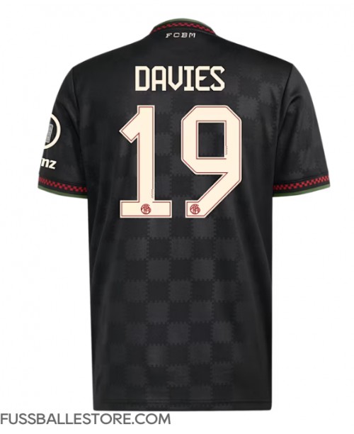 Günstige Bayern Munich Alphonso Davies #19 3rd trikot 2025-26 Kurzarm Günstige Bayern Munich Alphonso Davies #19 3rd trikot 2025-26 Kurzarm